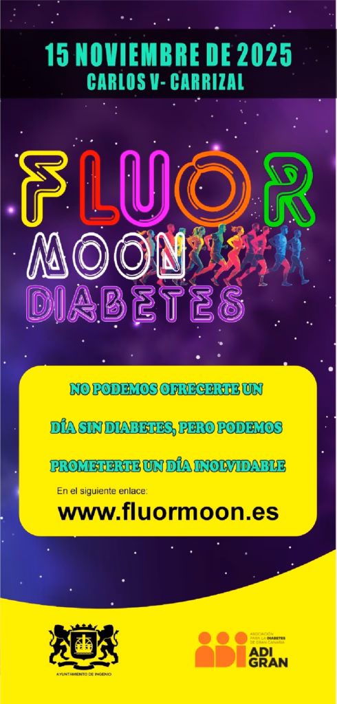 Deporte - Carrera Fluor Moon Diabetes en Carrizal de Ingenio, Gran Canaria.