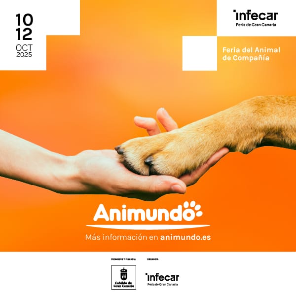Feria - Animundo, la Feria del Animal de Compañía en Infecar, Las Palmas de Gran Canaria.