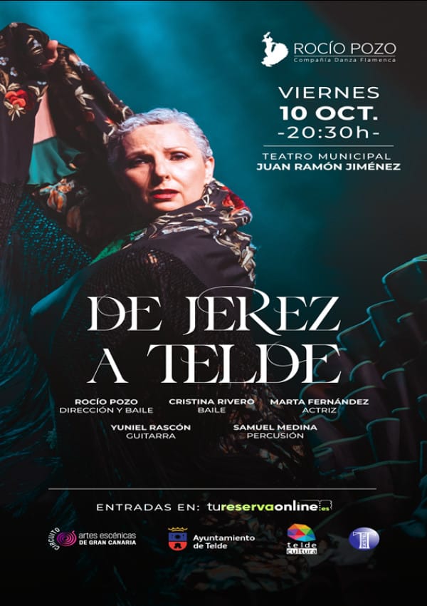 Concierto y Danza - «De Jérez a Telde» en el Teatro Juan Ramón Jiménez, Gran Canaria.
