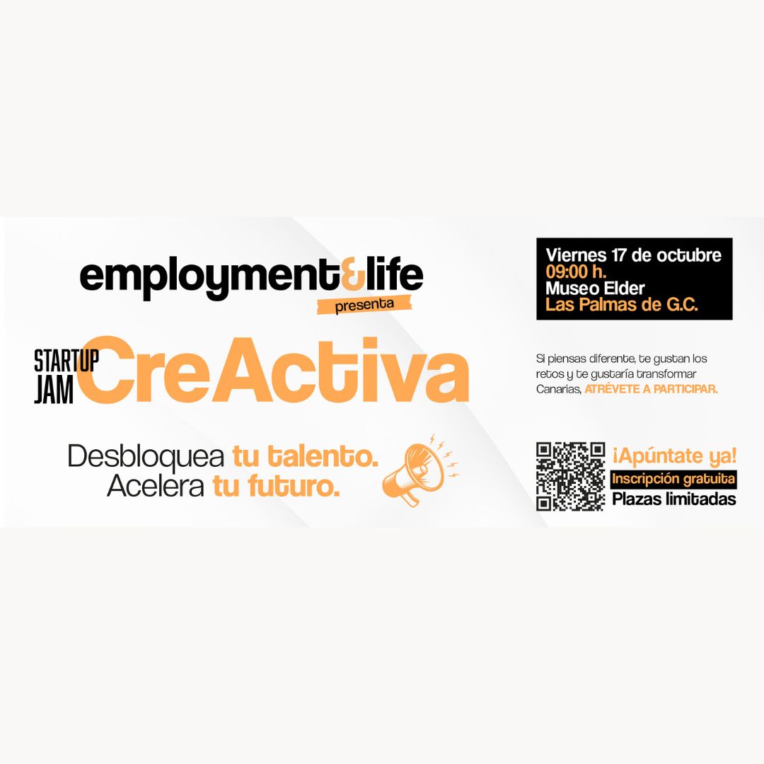 Startup Jam CreActiva en el Museo Elder, Las Palmas de Gran Canaria.
