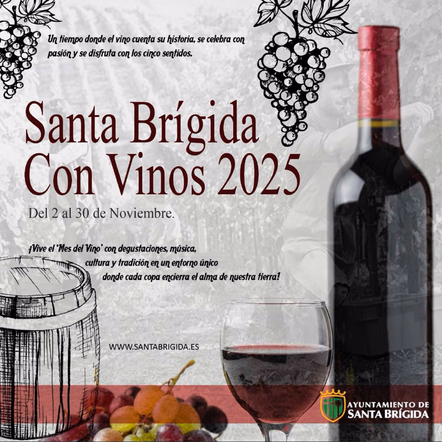 Bendición del Vino en la Parroquia de Santa Brígida, Gran Canaria.