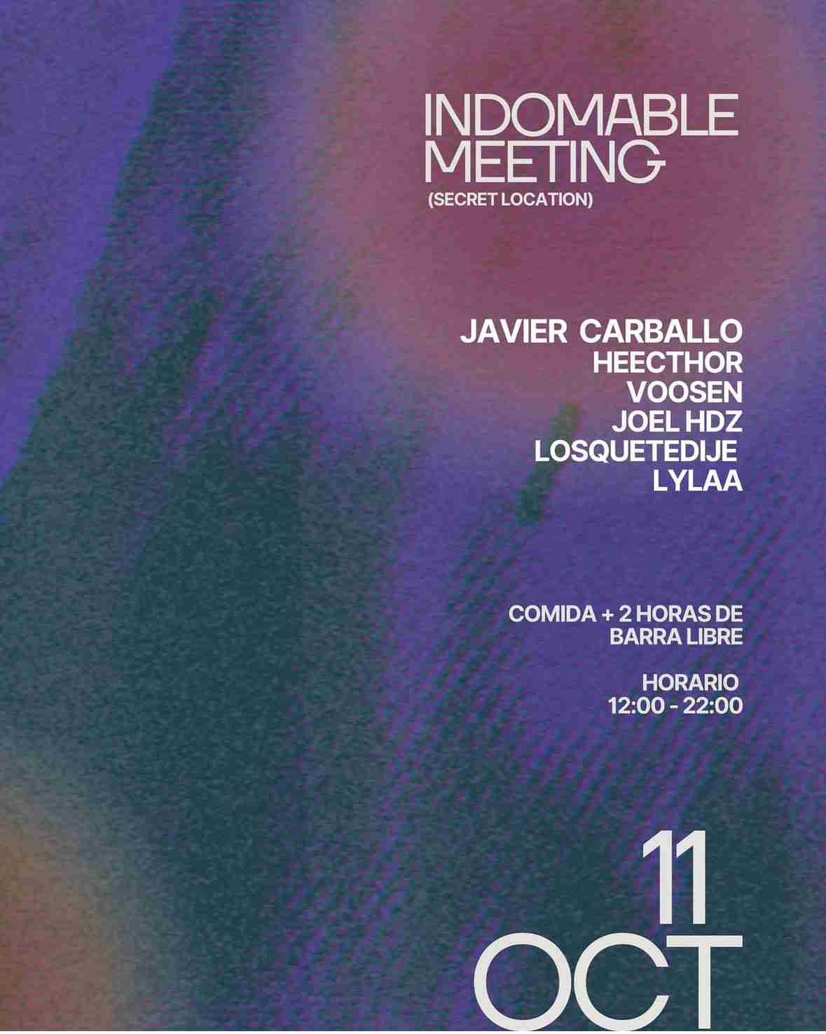 Fiesta - Indomable Meeting en El Baladero, Las Palmas de Gran Canaria.