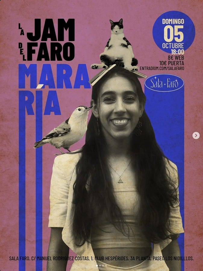 Jam Session - La Jam del Faro con Mararía en Sala Faro, Las Palmas de Gran Canaria.