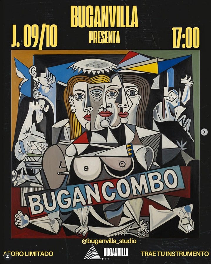 Taller "Bugancombo" en Buganvilla Studio, Las Palmas de Gran Canaria.