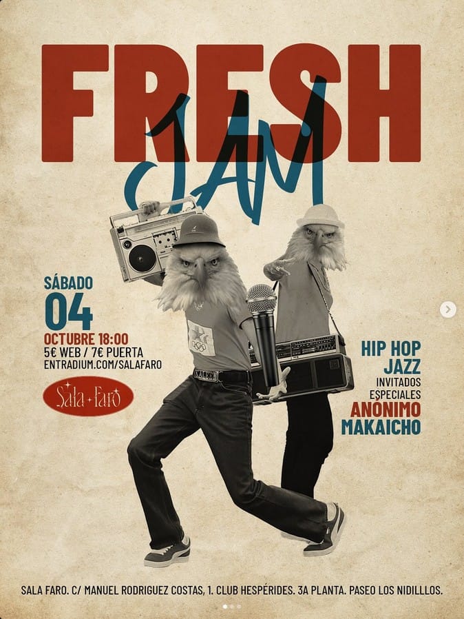 Jam Session "Fresh Jam" en Sala Faro, Las Palmas de Gran Canaria.