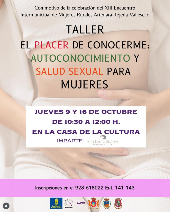 Taller - El placer de conocerme - Valleseco