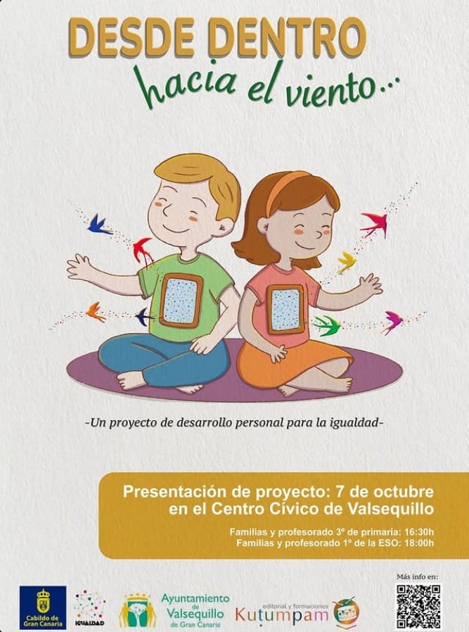 Presentación - Proyecto: Desde Dentro hacia el Viento... en el Centro Cívico de Valsequillo, Gran Canaria.
