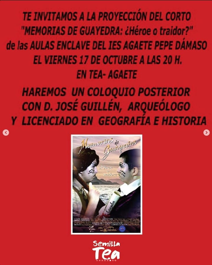 Proyección – «Memorias de Guayedra»