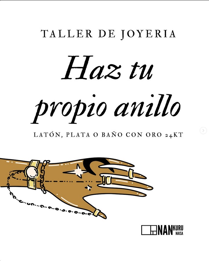 Taller de Joyería en Nankurunaisa The Store, Las Palmas de Gran Canaria.