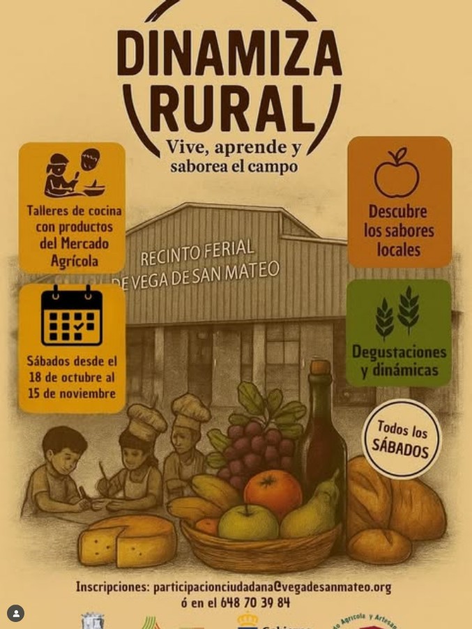 Taller - Cocina en el Mercado Agrícola de San Mateo, en el Local Trasero del Ayuntamiento,  Gran Canaria.