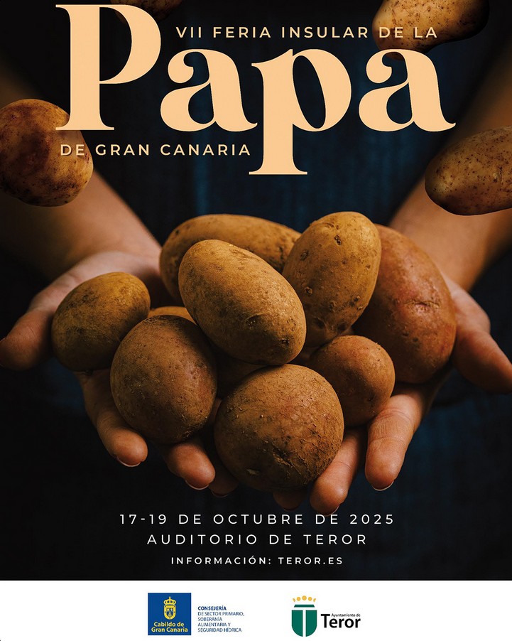 VII Feria Insular de la Papa en el Auditorio de Teror, Gran Canaria.