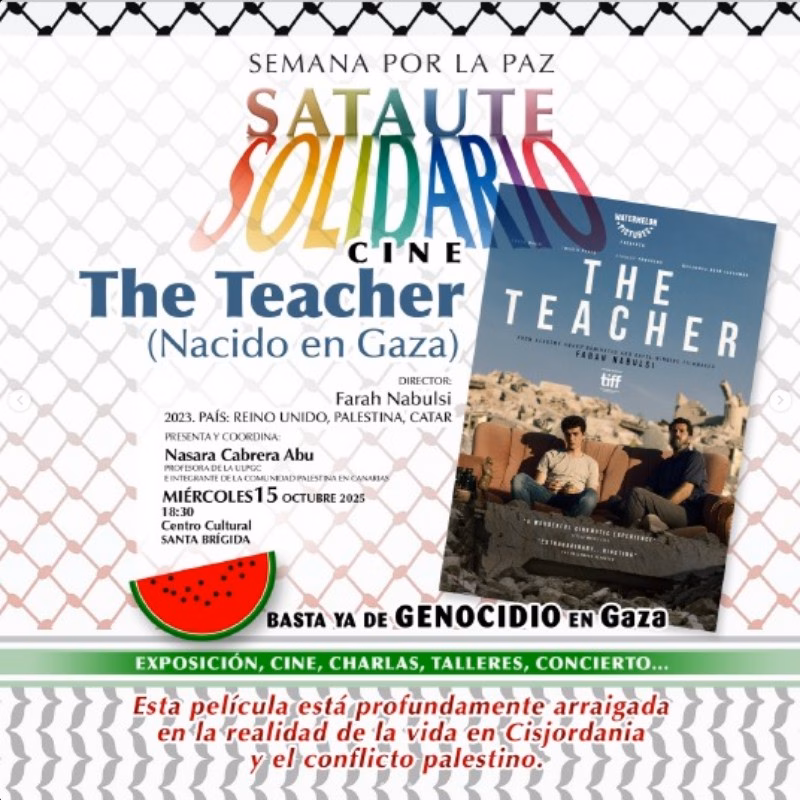 Cine – The Teacher (Nacido en Gaza)