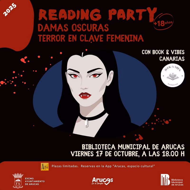 Literatura – Reading Party: Damas Oscuras