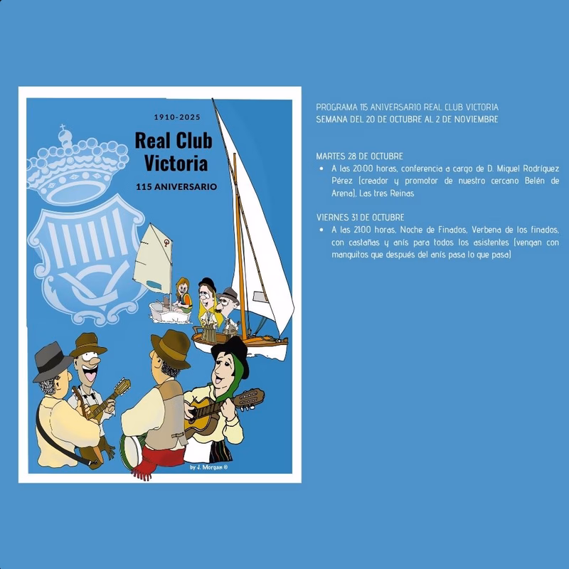 Celebramos el 115º Aniversario del Real Club Victoria