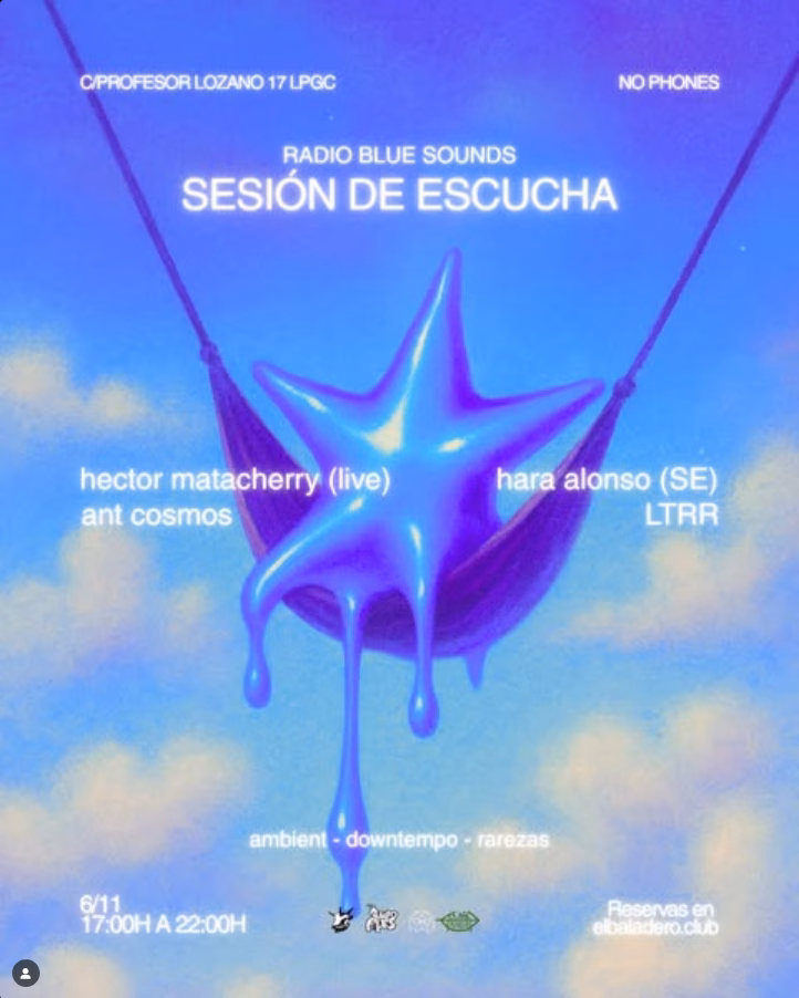 Música - Sesión de escucha "Radio Blue Sounds" en El Baladero, Las Palmas de Gran Canaria.