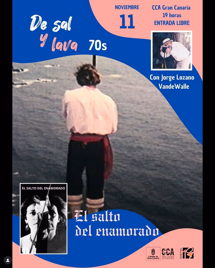 Cine 'De Sal y Lava: El salto del enamorado' en el CCA Gran Canaria. Centro de Cultura Audiovisual, Las Palmas de GC, Gran Canaria.