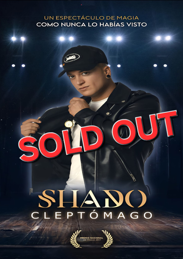 Magia "Cleptómago" con Shado el Mago en el Centro Cultural Federico García Lorca de Ingenio, Gran Canaria.