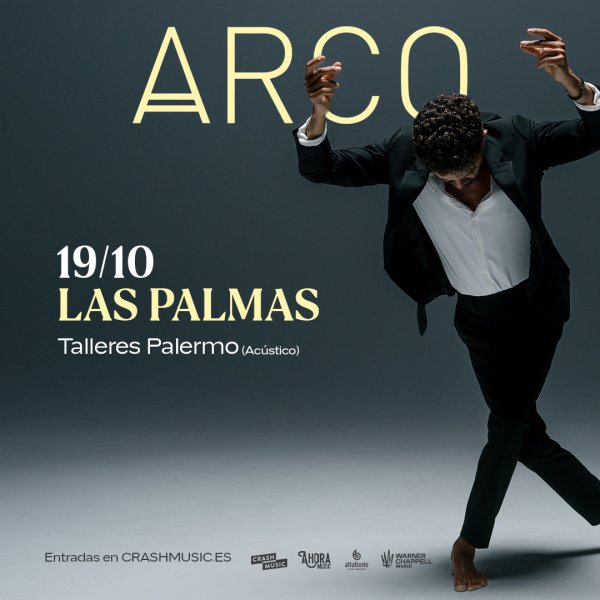 Concierto acústico de Arco en Talleres Palermo, Las Palmas de Gran Canaria.