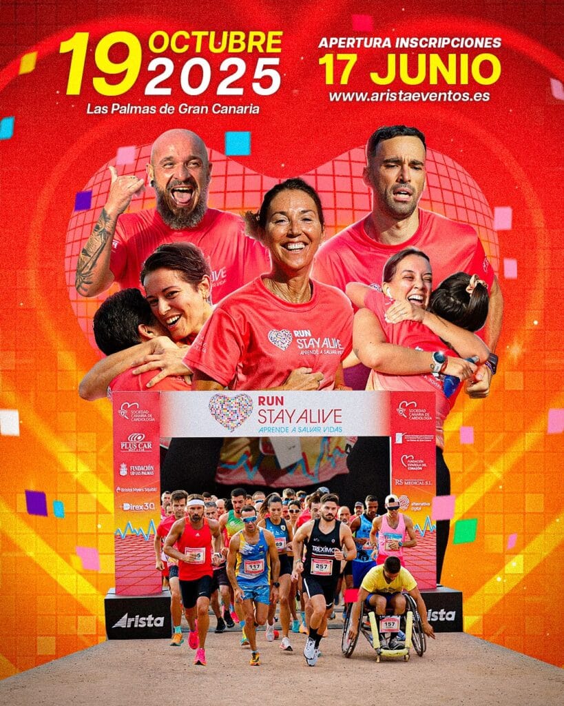 Deporte - Run Stay Alive en El Parque Romano de Las Palmas de Gran Canaria.