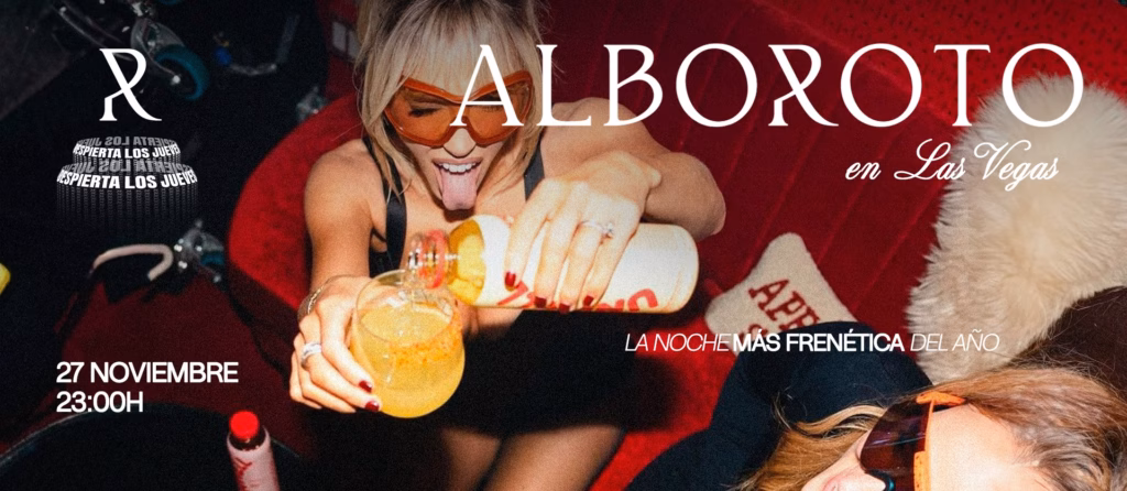 Fiesta "Alboroto en Las Vegas" en la Sala Alboroto de Las Palmas de Gran Canaria.