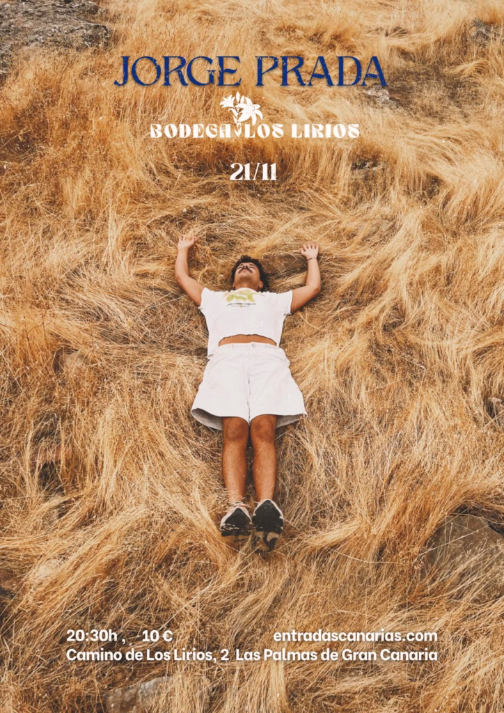 Concierto de Jorge Prada en de Bodegas Los Lirios, Las Palmas de Gran Canaria.