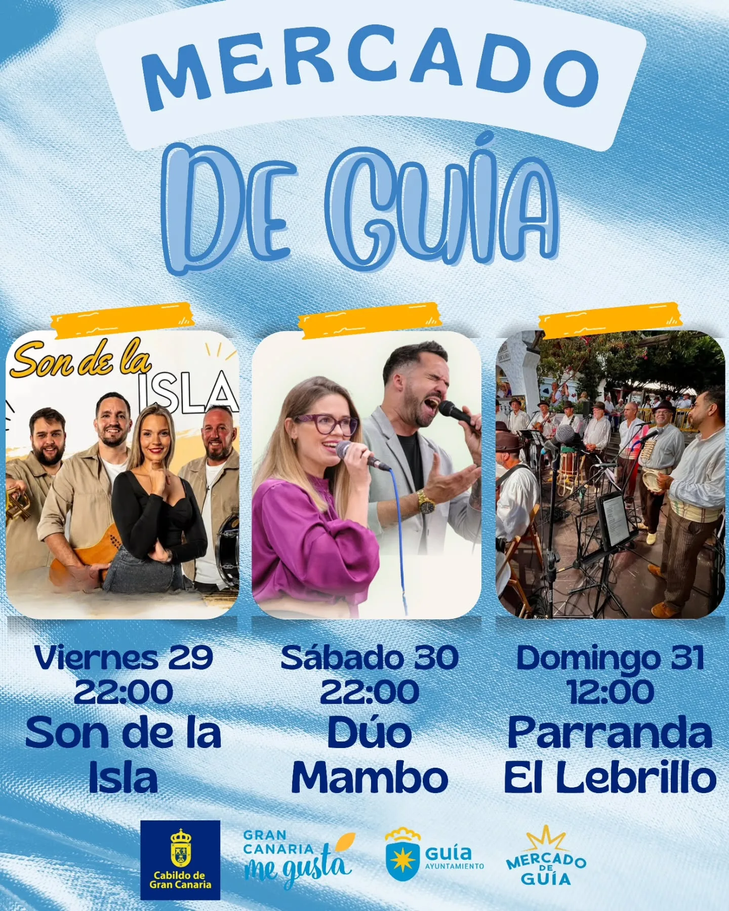 Actuaciones Mercado de Guía 5ª semana Mayo