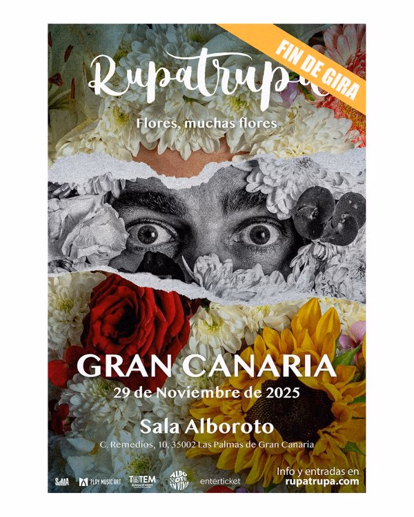 Concierto de Rupatrupa en la Sala Alboroto de Las Palmas de Gran Canaria.