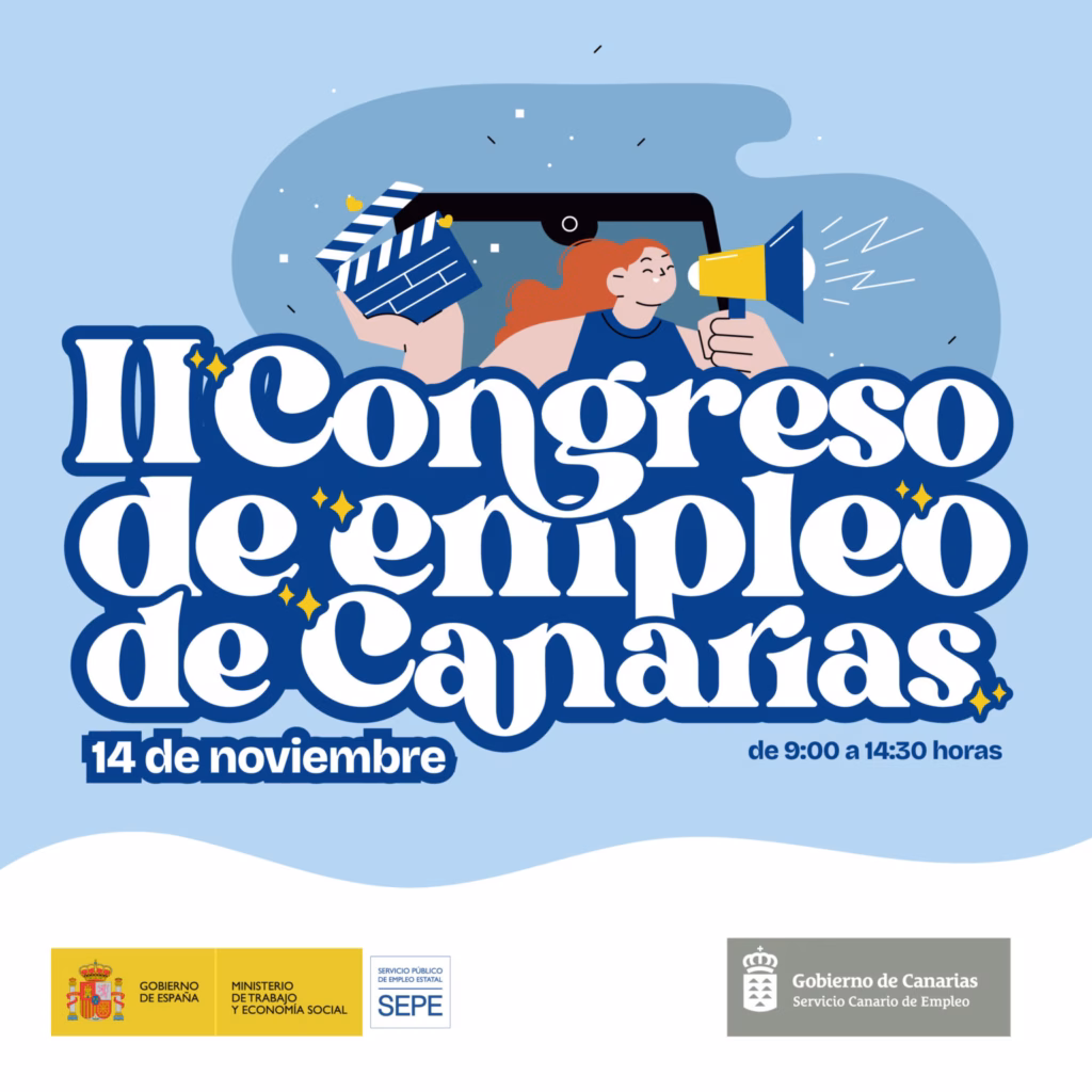 II Congreso de Empleo de Canarias en Infecar, Las Palmas de Gran Canaria.