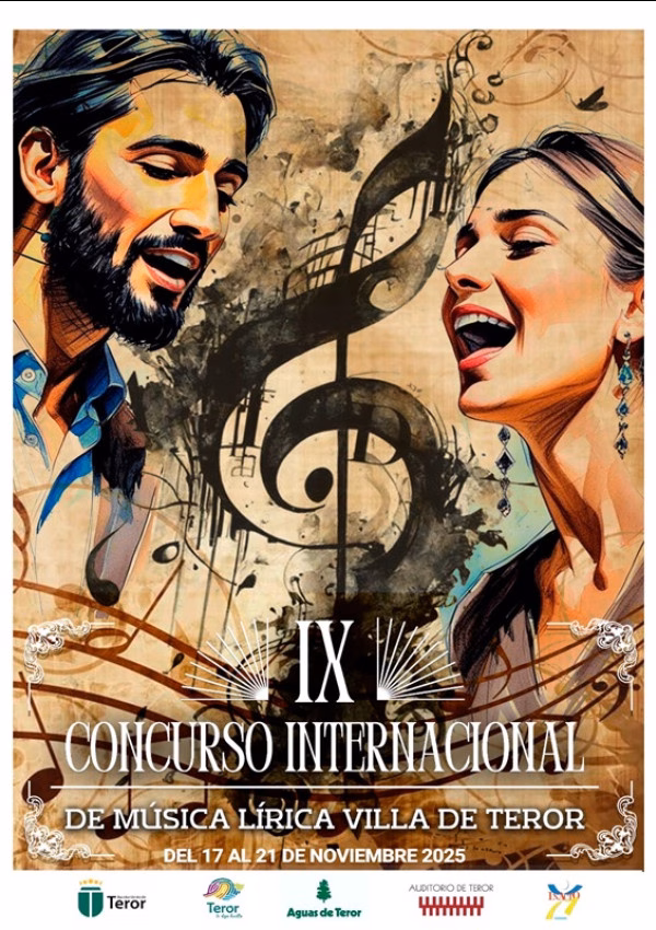 Música - IX Concurso Internacional de Música Lírica "Villa de Teror" en el Auditorio de Teror, Gran Canaria.