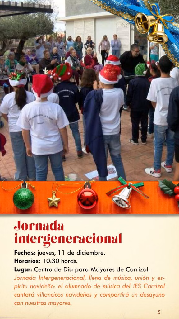 Jornada Intergeneracional en el Centro de Día de Mayores de Ingenio, Gran Canaria.