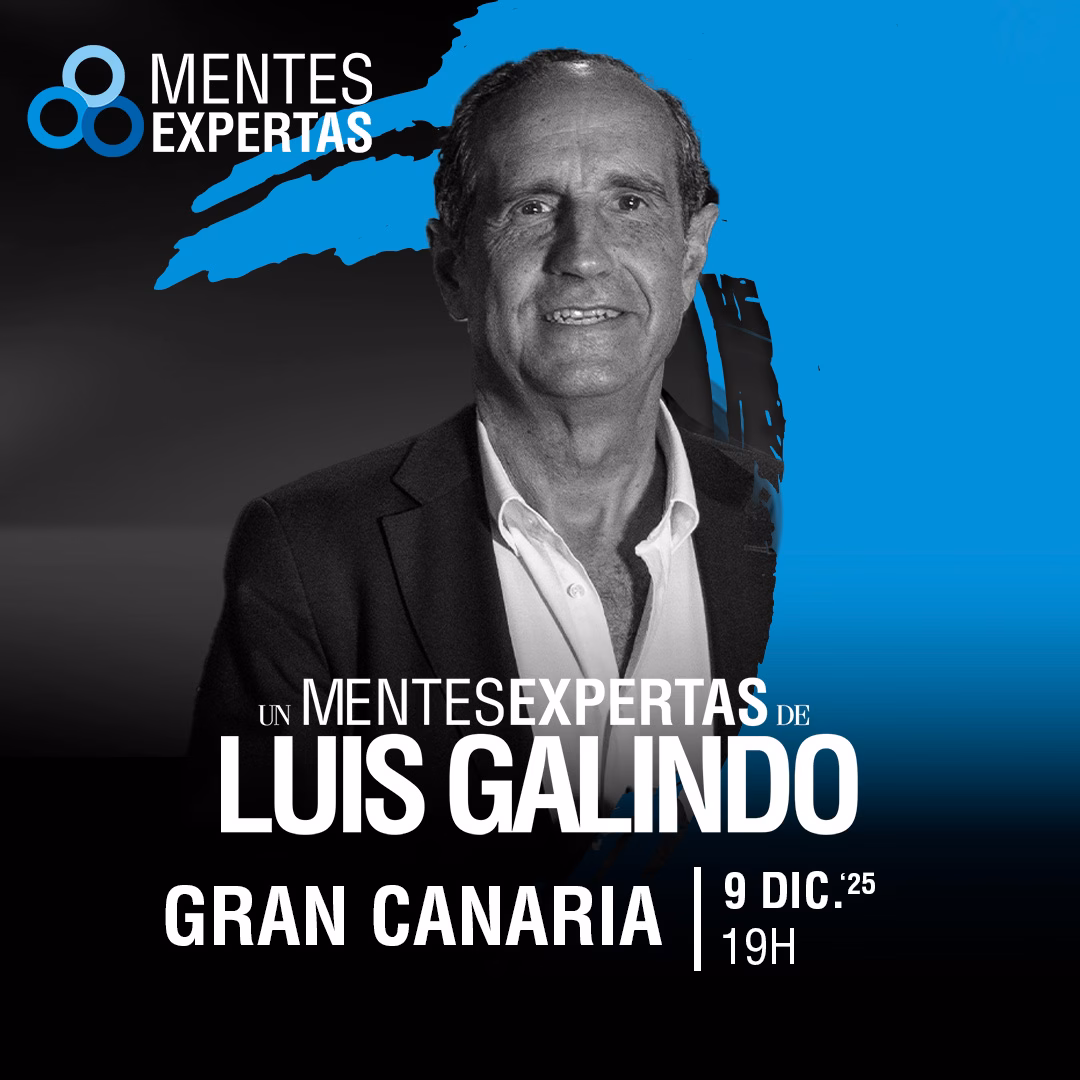 Charla "Mentes Expertas" con Luis Galindo, en Infecar, Las Palmas de Gran Canaria.