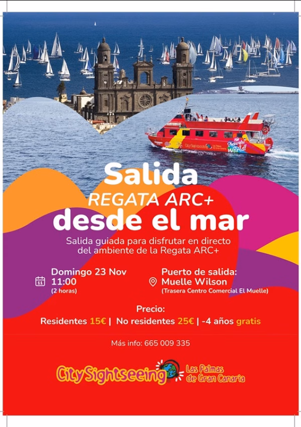 Deporte - Salida de la Regata ARC desde el Muelle Deportivo, Las Palmas de Gran Canaria.