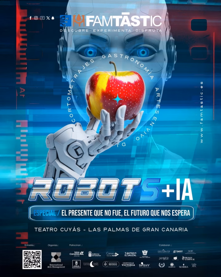 Famtàstic Festival 2025, cine, gastronomía, música y artes en vivo en el Teatro Cuyás, Las Palmas de Gran Canaria.