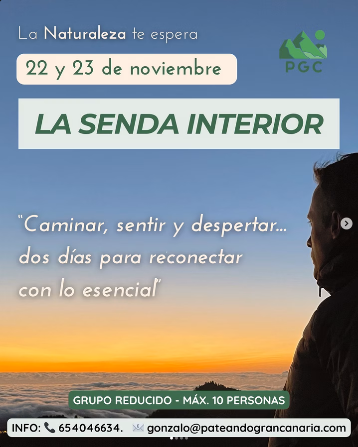 Senderismo y acampada - La senda interior, con Pateando Gran Canaria.