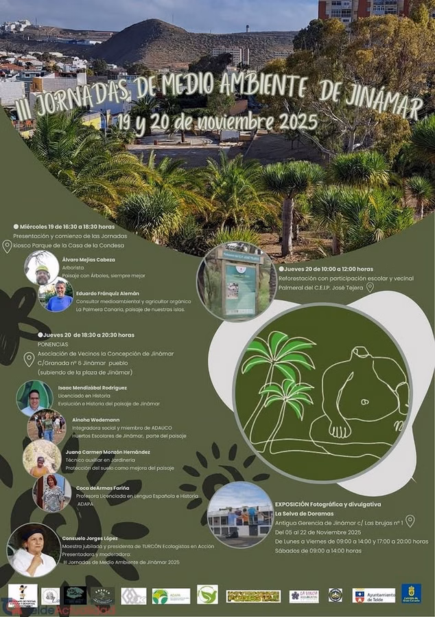 III Jornadas de Medio Ambiente de Jinámar, Telde, Gran Canaria.