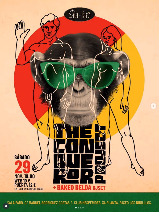 Concierto de The Conqueror Project en Sala Faro, Las Palmas de Gran Canaria.