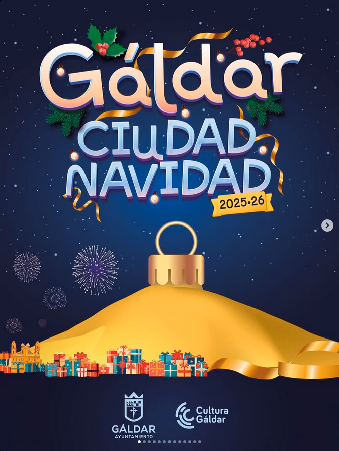 Programa de eventos navideños "Gáldar Ciudad Navidad" en Gáldar, Gran Canaria