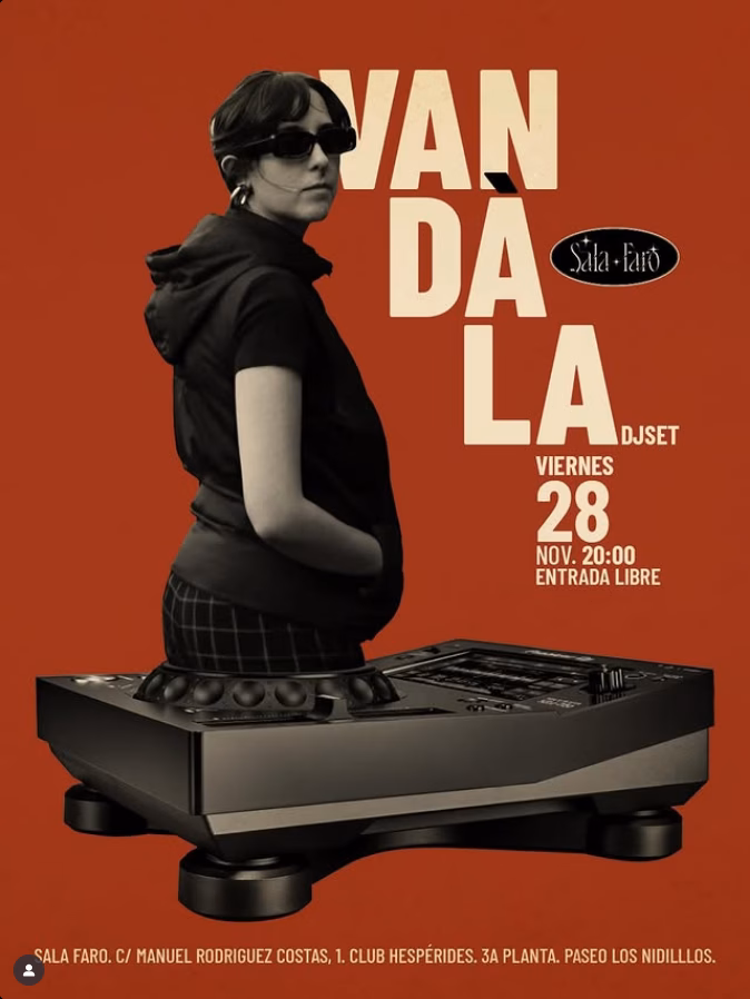 Música - Vandàla Dj Set en Sala Faro, Las Palmas de Gran Canaria.