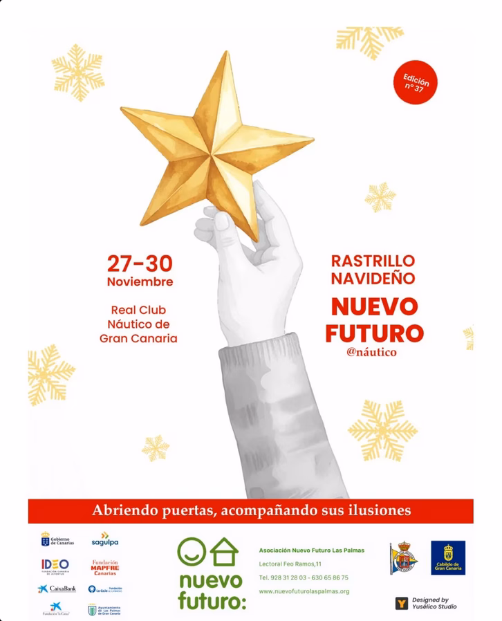 Market - Rastrillo navideño Nuevo Futuro en el Real Club Naútico, Las Palmas de Gran Canaria.
