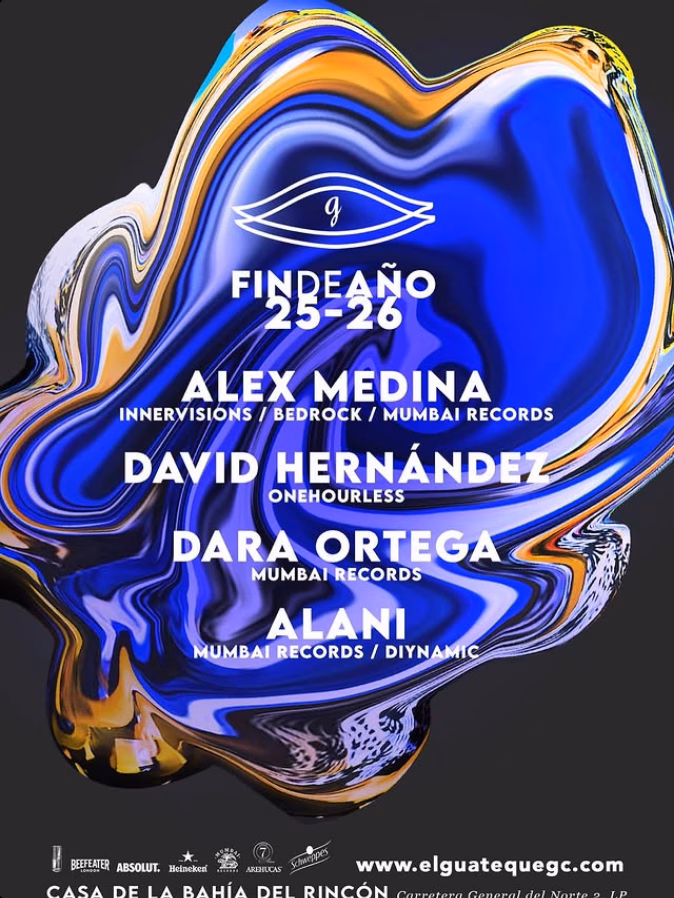 Fiesta - "El Guateque Fin de Año 25-26", el 1 de enero en La Casa de la Bahía del Rincón, Las Palmas de Gran Canaria.