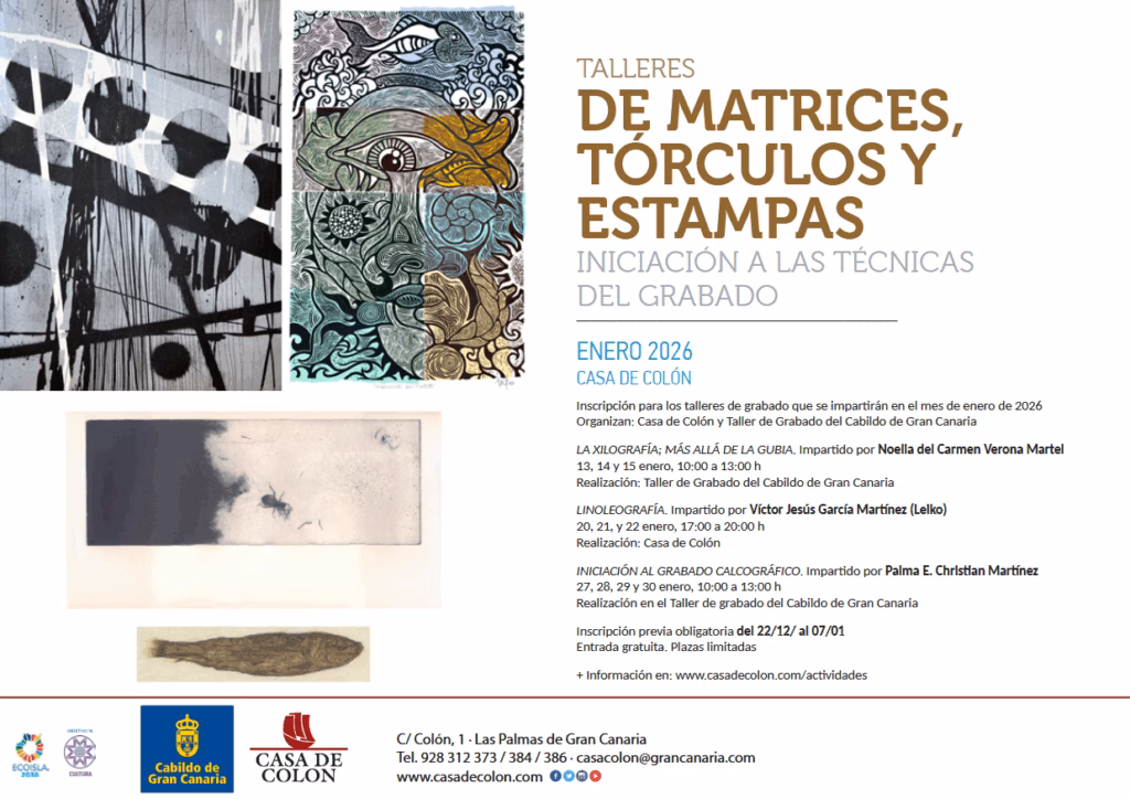 Talleres "De Matrices, tórculos y estampas".