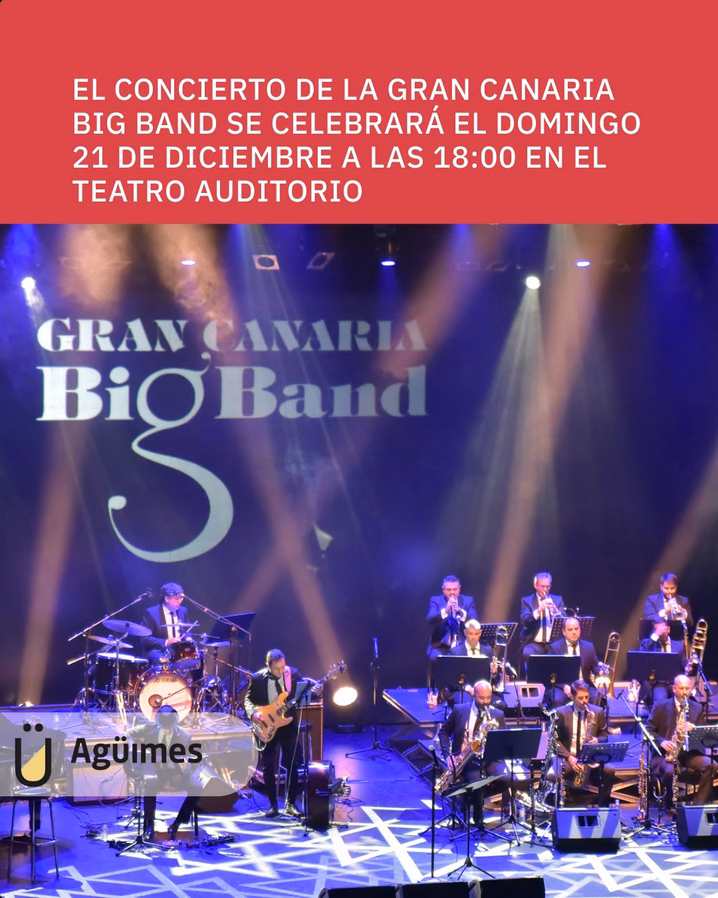 Concierto - "Benny Moré y su banda" en el Teatro Auditorio de Agüimes, Gran Canaria.