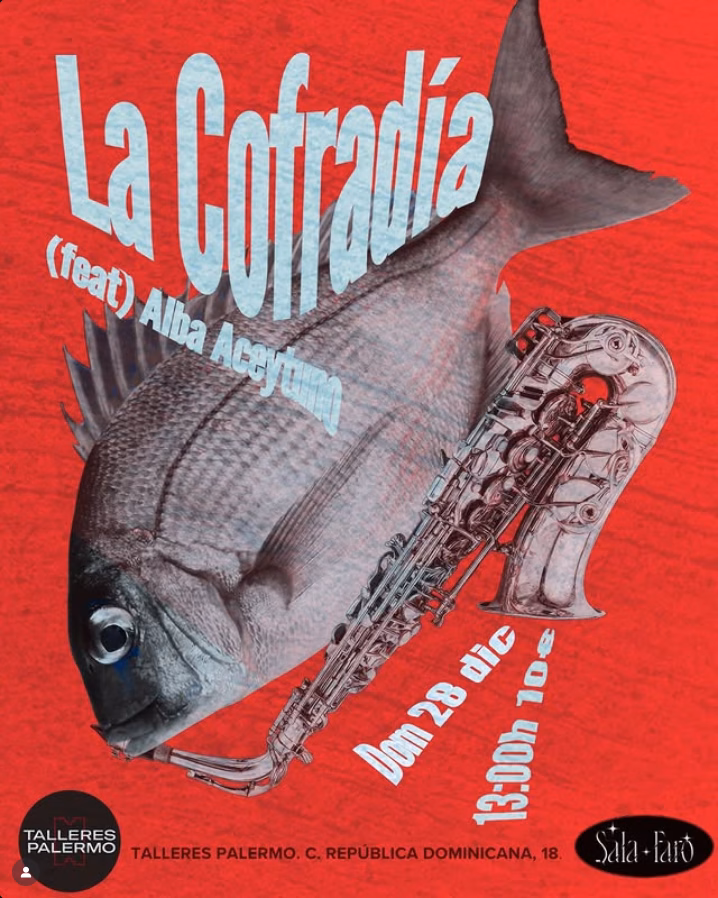 Concierto de La Cofradía feat Alba Aceytuno en Talleres Palermo, Las Palmas de Gran Canaria.