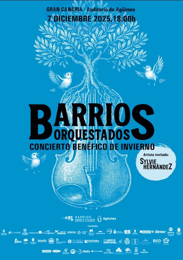 Concierto de “Barrios Orquestados" Benéfico de Invierno en el Teatro Auditorio de Agüimes, Gran Canaria