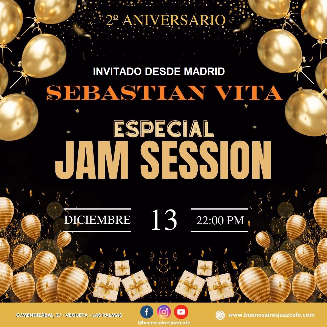 Jam Session Baires Especial 2º aniversario