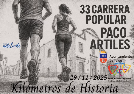Deporte - Carrera popular Paco Artiles en el entorno del Barrio de San Gregorio, Telde, Gran Canaria.