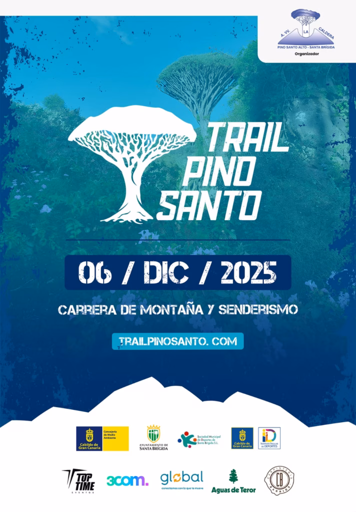 Trail Pino Santo 2025 en Santa Brígida, Gran Canaria.
