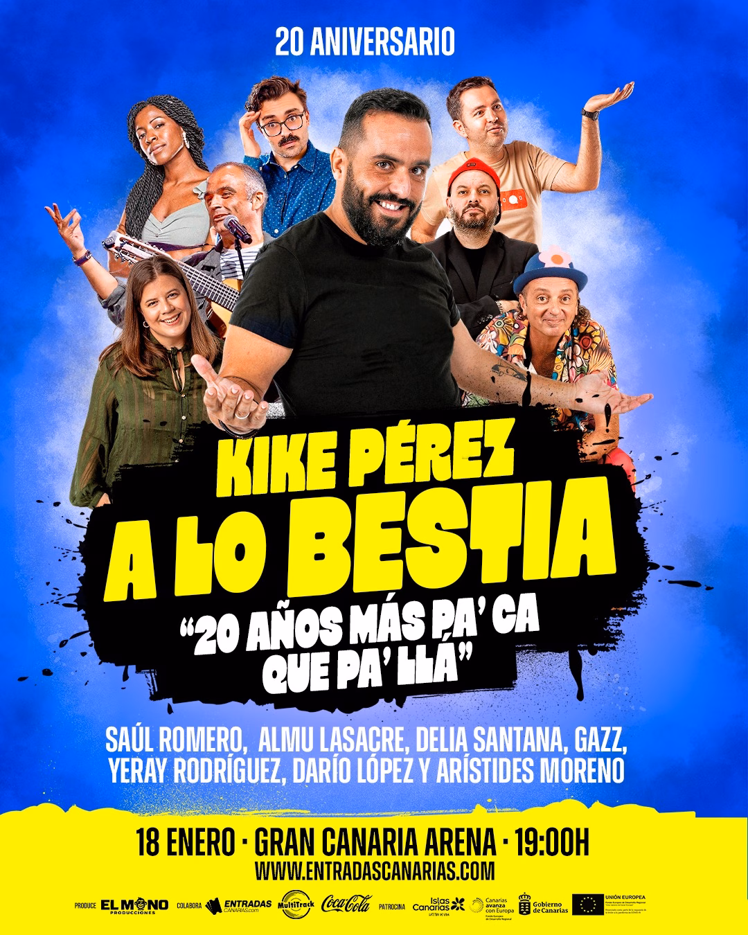 Humor - Kike Pérez a lo Bestia, en el Gran Canaria Arena, Las Palmas de Gran Canaria