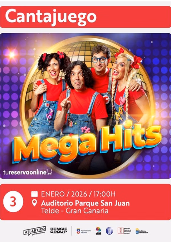 Infantil - "Megahits" de Cantajuego en el Auditorio Parque San Juan, Telde, Gran Canaria.