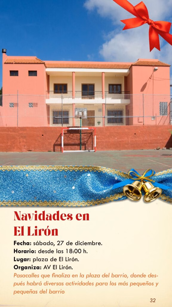 Programa de eventos de la Navidad en Villa de Ingenio, Gran Canaria, del 27 de diciembre